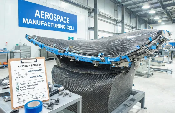 Aerospace additive manufacturing tooling